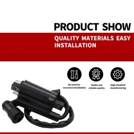 Nakkaa AM120732 2PCS Ignition Coil Compatible with Mule 3010 4010 2510 KAF 620 650 FD620D FD611V FD661D FD440V FD501D FD501V 320 345 425 445 F725 GX345 LX178 LX188 LX279 LX289 21121-2083 21121-2064