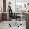 Techni Mobili Mesh Office Chair, Black