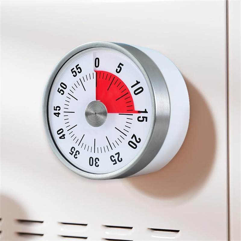 pftechnik Kitchen Timer Mechanical Reminder for Student Learning Special Children's