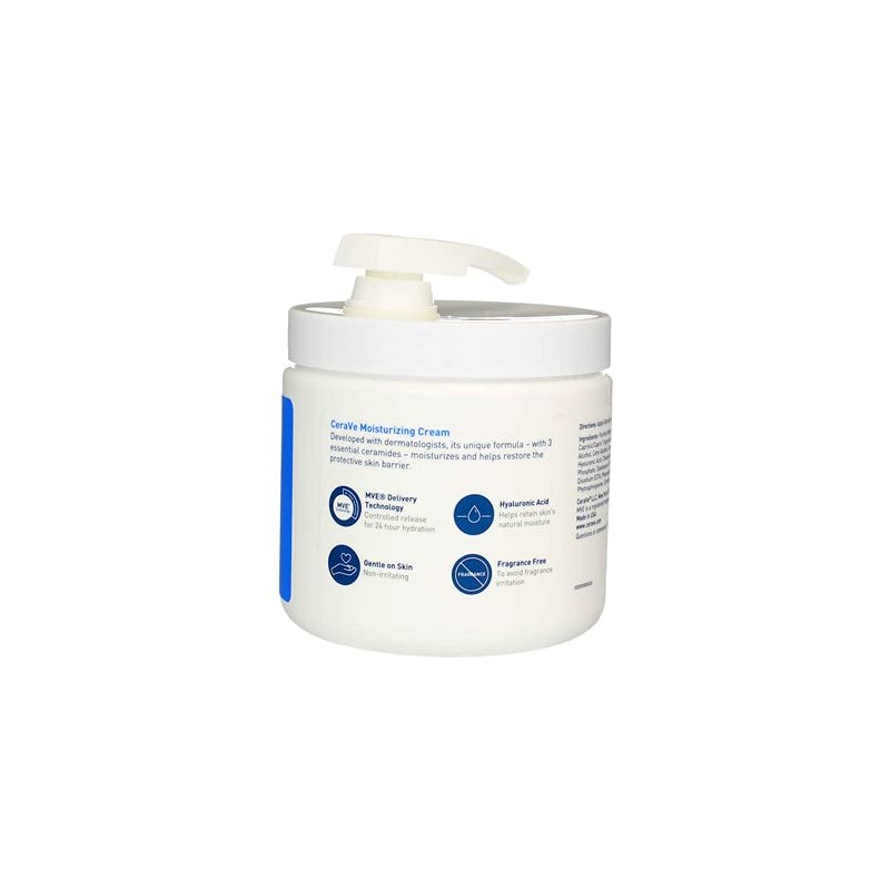 CeraVe Crema hidratante (paquete de 2)