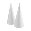 XXL Polystyrene Cones 40 x 18 cm Pack of 2