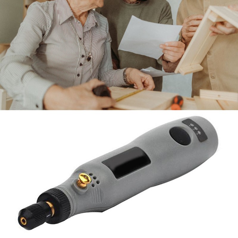 Electric Grinder Pen 3 Gear Adjustable Portable Electric Polishing Pen