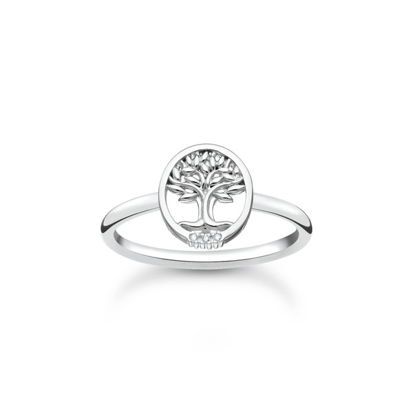 THOMAS SABO Tree of Love TR2375-051-14 Women's Ring with White