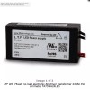 LTF LED 75watt no load electronic AC driver transformer 24VAC