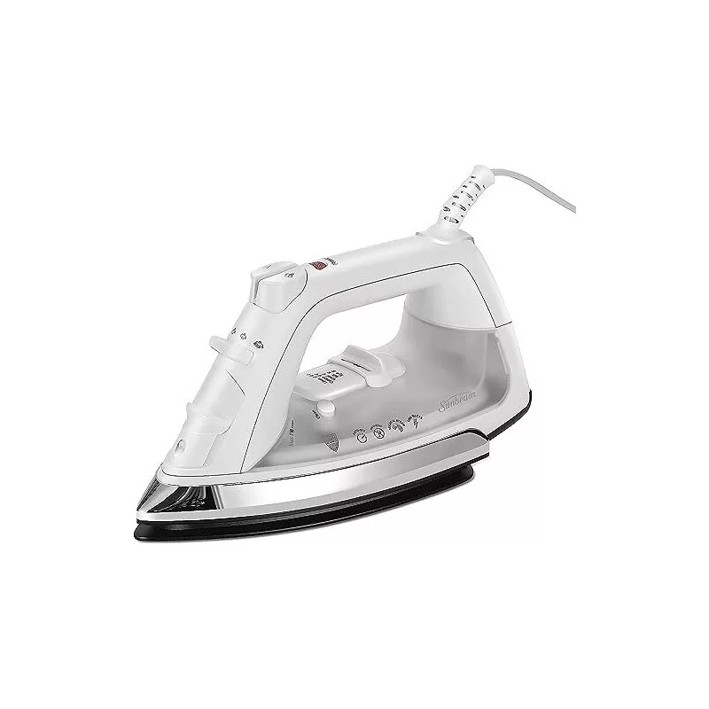 Sunbeam GCSBC Classic 1200 Watt Mid-size Anti-Drip Non-Stick Soleplate Iron
