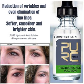 Pure Hyaloron Acid Solution – Anti-Ageing Serum – Face Lift for every day – Locroyal Cosmetics Smooth Skin, For Face, Neck and Décolleté – 2 x 10 ml – Best Quality