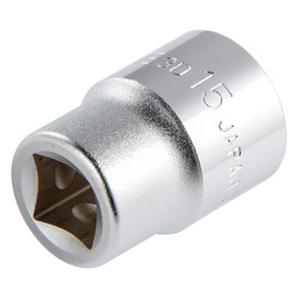 Tone HP3D-15 Socket (12 Square) Drive Angle 0.3 inch (9.5 mm) (3/8 inch), Double Side Width 0.6 inch (15 mm)