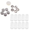 200Pcs Transparent Badge Film Protective Clear PVC Multi Purpose Badge