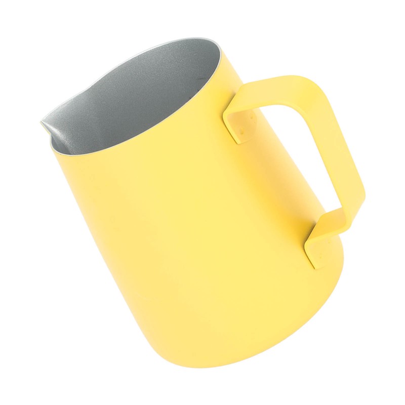 Milk Frothing Pitcher Stainless Steel 380ml Pointed Spout Milk Froth