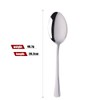 SUNSENGEUR 12-Piece Stainless Steel Dinner Spoons, Stainless Steel Dinner Spoons