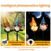 YZYOE 2 Packs of LED Solar Powered Dwarf elf Lights,