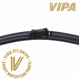 Premium Vipa Wiper Blade Set | fits: FORD TRANSIT CUSTOM MPV (Apr 2012 Onwards) | All-Weather Performance | Durable, Streak-Free Windshield Wipers | Easy Installation