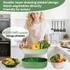Vegetable Slicer and Chopper with Large Container Multifunction Mandoline Slicer