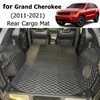 7DEEKEI for 2011-2021 Jeep Grand Cherokee Trunk Mat and Rear