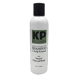 OVANTE KP Regimen Keratosis Pilaris Shampoo With Charcoal Beads and Tea Tree Oil For Soothing and Healing Itchy, Keratosis Prone Scalp - 6.0 OZ