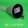 Tinc Funky Fibre Optic Lamp - Bedroom Mood Lighting, Plastic,Silver