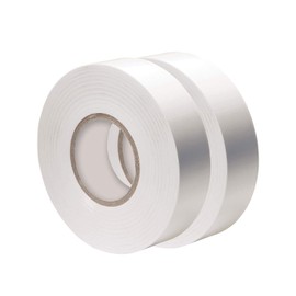 Xtricity Vinyl White Electrical Tape 3/4 inch x 66 Ft for Electrical Insulation, Wire Bundling and DIY Repairs – Durable, Stretchy, General Purpose – Up to 600V (2 Pack)