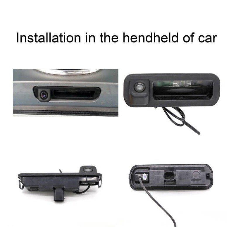 Canying Car Handle Backup Camera Reverse Camera Dynamic Car Rear