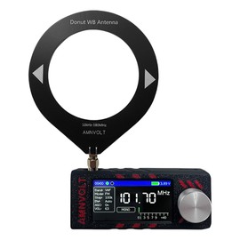 AZURAOKEY SI4732 Mini Radio Receiver - SI4732 0.5-108mhz Mini Pocket Radio 1.9inch IPS Screen HF SW MW VHF Radio with Antenna Portable Radio All Band Radio Receiver