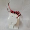 Moose Mpi-47e Piezo Screamer For Electrical Box White