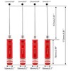 GDOOL 4 Pieces Hex Screw Driver Set 1.5mm 2.0mm 2.5mm
