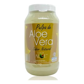 Pulpa De Aloe Vera 100% Aloe Barbadensis Sábila Natural