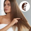 2 Stück Kopfhaut Kamm,Hohle Zähne Schuppenkamm,Dandruff Comb,Scalp Comb für Schuppen