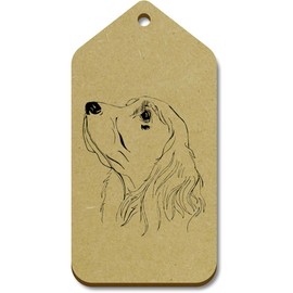 Azeeda 10 x Large 'Cocker Spaniel' Wooden Gift Tags (TG00011070)