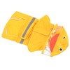 Dog Raincoat Waterproof Transparent PVC Brim Adjustable Hooded Dog Rain