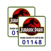 Dinosaur Park Vehicle Sticker, Set of 2
