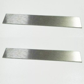 Unbranded 2PCS Pure Nickel Anode 6" x 1" Plating Bright Nickel Jewelry Rectifier US NEW