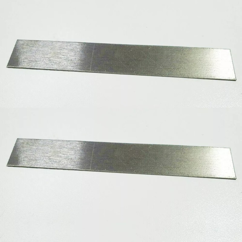 Unbranded 2PCS Pure Nickel Anode 6" x 1" Plating Bright