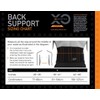 XO Kinetics - Premium Back Support Belt, Lower Back Brace