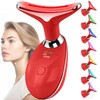 Facial Massager Red-Light-Therapy-for-Face and Neck, Face 𝖲 culpting Wand with