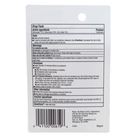 Coppertone Spf#50 Waterbabies Pure And Simple Stick 0.49 Ounce (14ml)