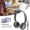 Wired Music Headset, Noise Canceling Function Wired Headphones Portable Wired