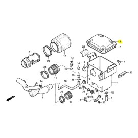 HONDA AIR BOX LID COVER TOP CAP TRX350 TRX 350 RANCHER 00-06