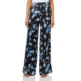 GUESS Women's Josette Pant, Dizzy Bluebells Print