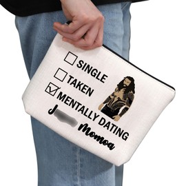 PYOUL J M Inspired Gift Mentally Dating J M Makeup Bag J M Merch (J M B EU)