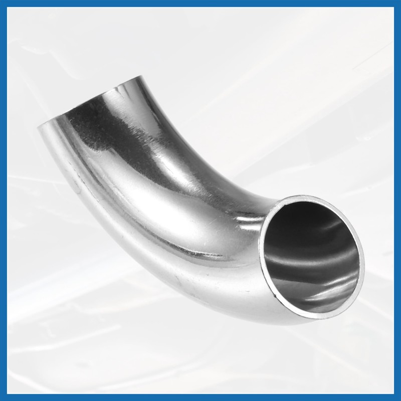 A ABSOPRO 4Pcs OD 1Inch 90 Degree Stainless Steel Bend