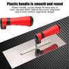 2 Pack Stainless Steel Masonry Trowel Stainless Steel Smoothing Trowel