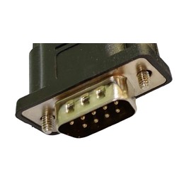 Compucableplususa.com Best Industrial Serial DB9 D-Sub 9 Pin Male RS232 Serial Cable with Bare Wire - 28 AWG with Black PVC Jacket (Male_3 Feet)