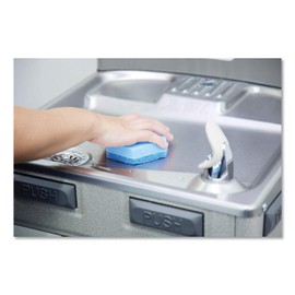 Scotch-Brite 09646 Low Scratch Scour Sponge 3000Hex, Blue (Pack of 16)