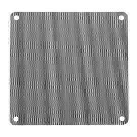 MECCANIXITY 10PCS PC Dust Filter, 140mmx140mm PVC Computer Case Cooler Dustproof Mesh Cover Fan Grills for Computer Chassis Speaker, Black