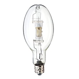 Satco S5837 3400K 1500-Watt Clear Universal Mount Mogul Base BT56 Metal Halide Lamp