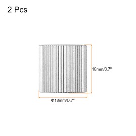 QUARKZMAN Microphone Stand Adapter 1/4-20 Female to 3/8-16 Female Camera Screw Adapter for Microphone Stand Silver Pack of 2