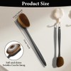 LOPHE Self-Tanning Back Applicator, Long Wooden Handle Back Applicator Back