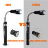 SULKADA LED Magnetic Telescoping Pick up Tool with LED Light,