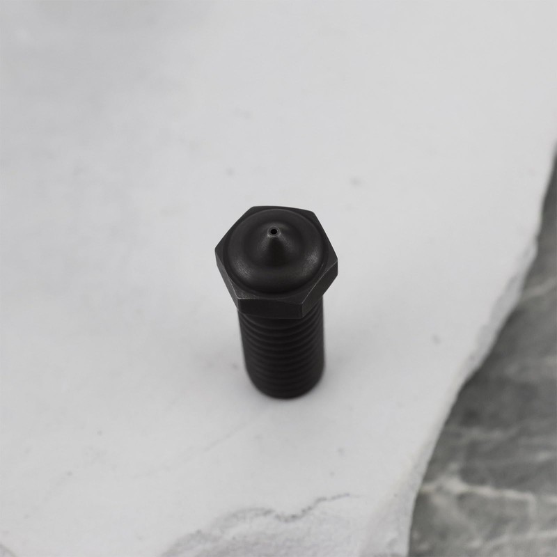 Briny River 3D Printer Extruder Hardened Steel Nozzle M6 0.4mm