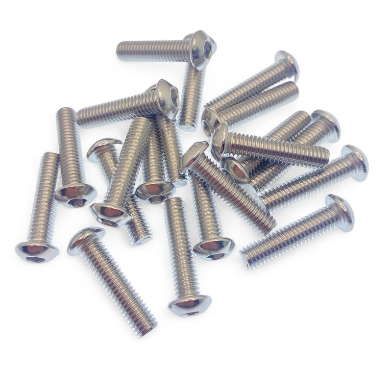 M3-M8 Hex Socket Button Head Machine Bolts - M6 x